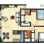 The Veranda, Best Area, 2 Baths, 2 Bedrooms, Wd, Jacuzzi Bath, New Carpet, Balcony, 925Sf
