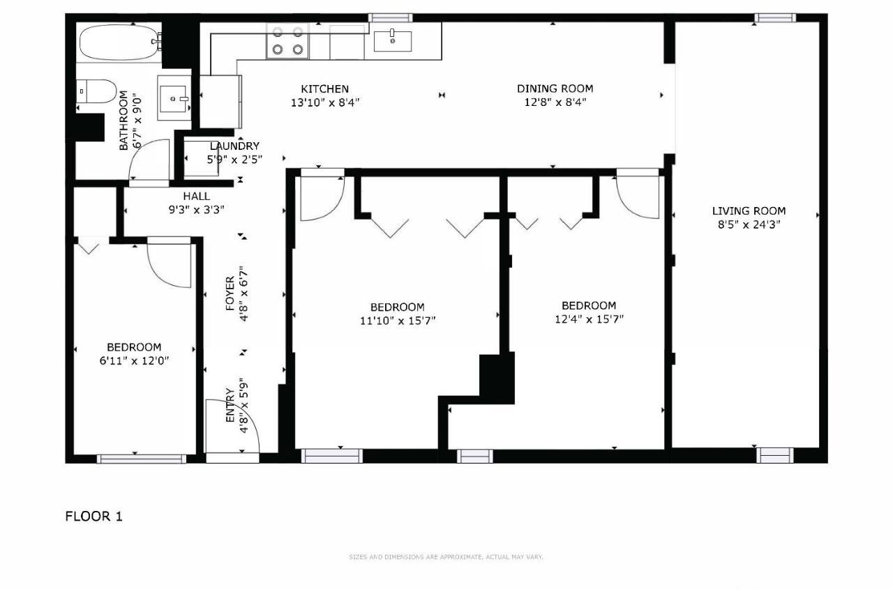 Beautifully Remodeled North Apartamento Tacoma