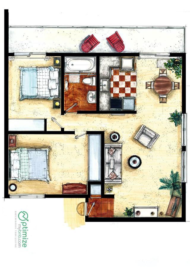 Apartamento The Lanai, Area, 2 Bedrooms, Wd, Large Balcony, Condo, 825sf *