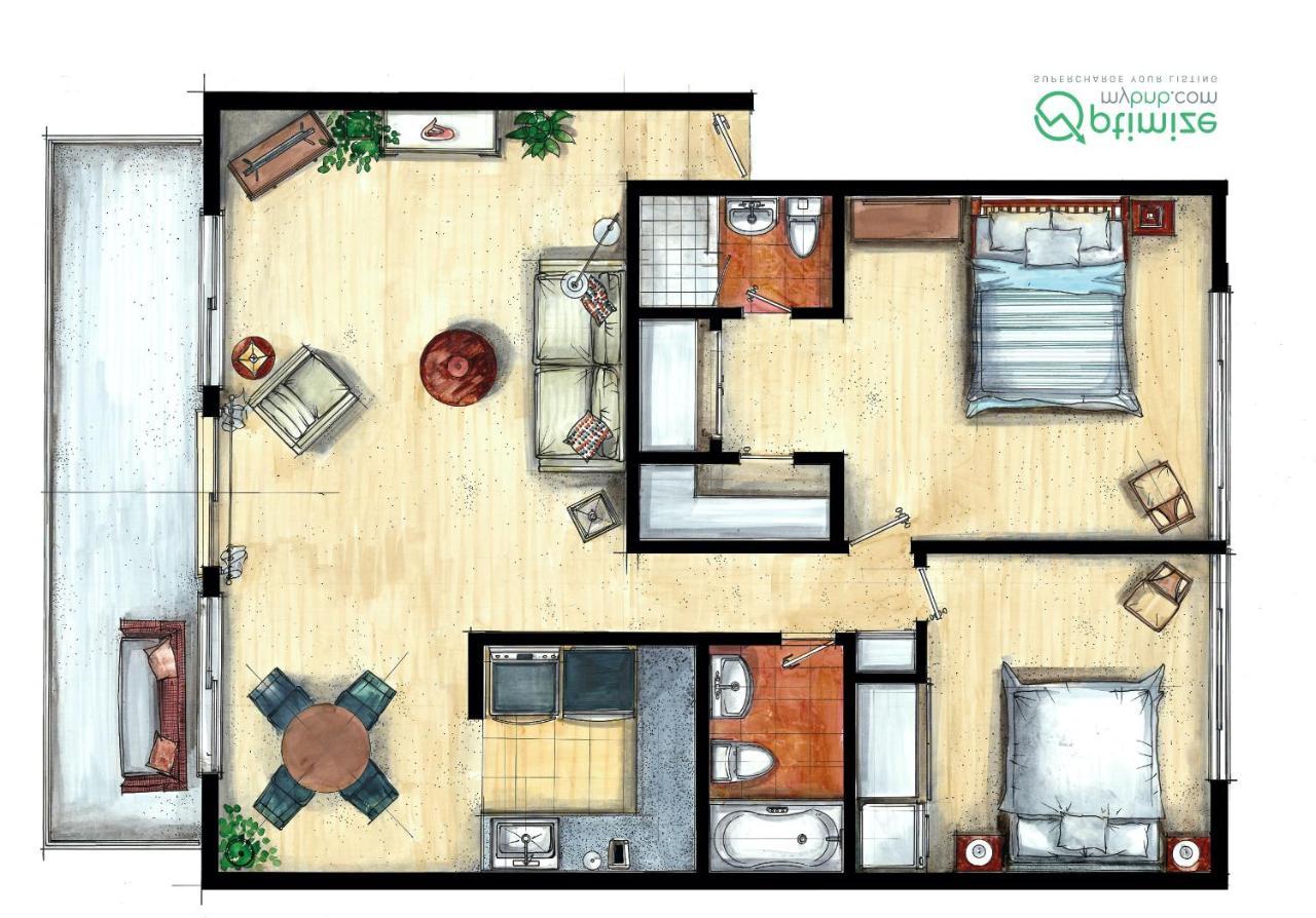Apartamento The Veranda, Area, 2 Baths, 2 Bedrooms, Wd, Jacuzzi Bath, New Carpet, Balcony, 925sf Tacoma