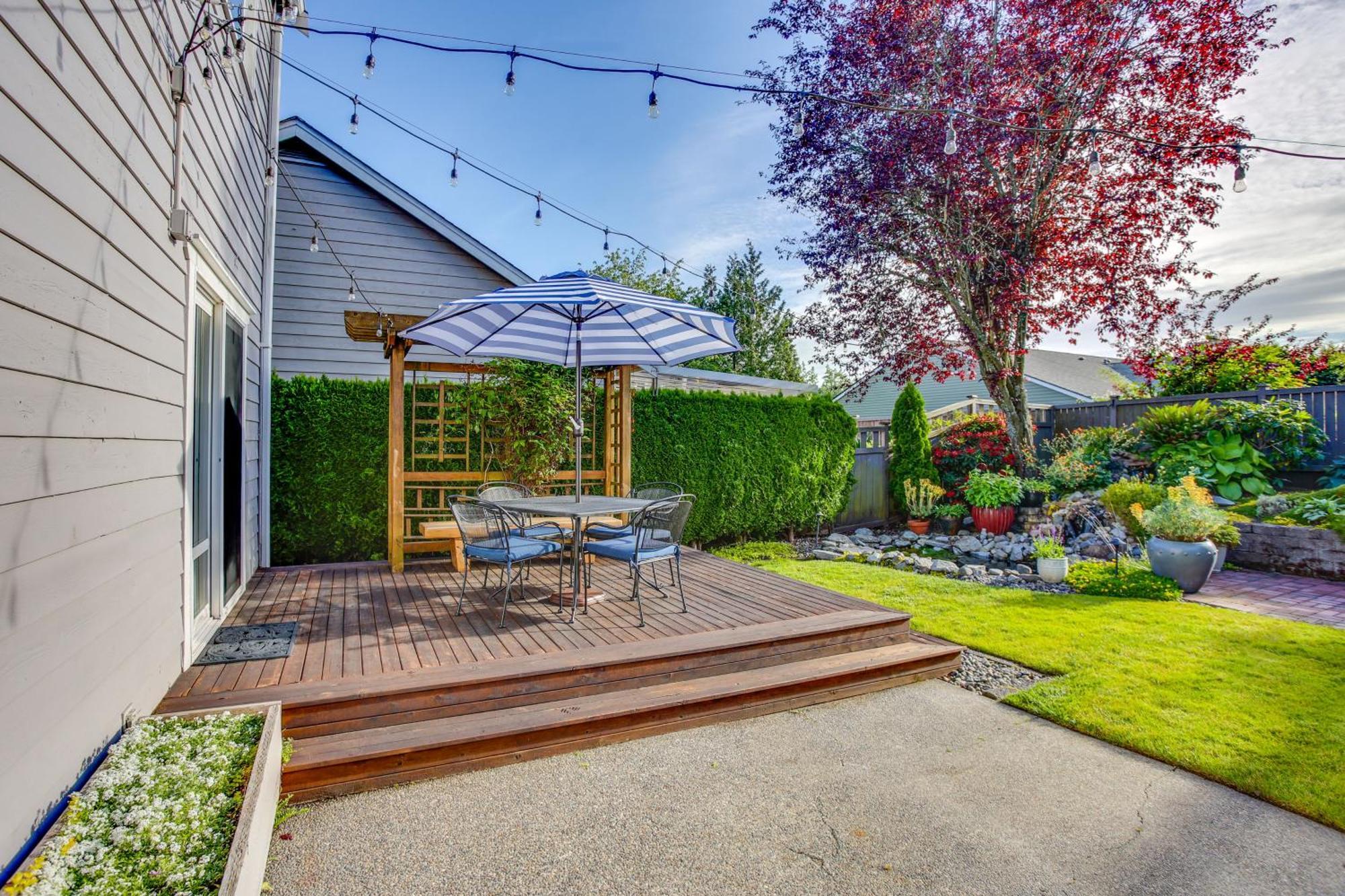 Holiday home With Garden And Pond About 3 Mi To Beach! Tacoma